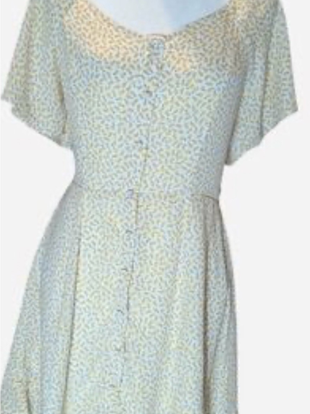 Sienna Sky Light Blue Floral Maxi Dress
